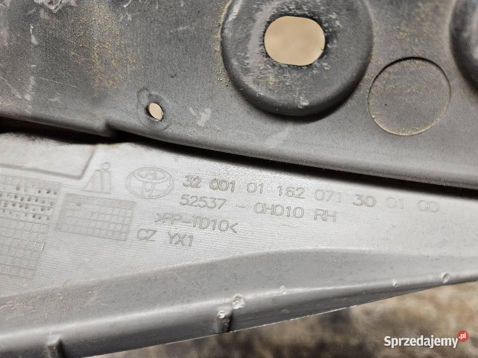 TOYOTA AYGO II ŚLIZG ZDERZAKA PRAWY PRZÓD Międzychód sprzedam