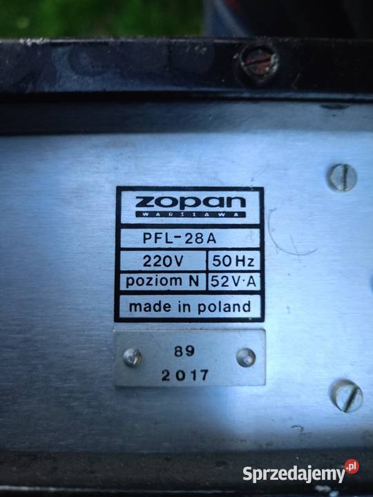 Zopan PFK 28A częstościomierz czasomierz śląskie sprzedam