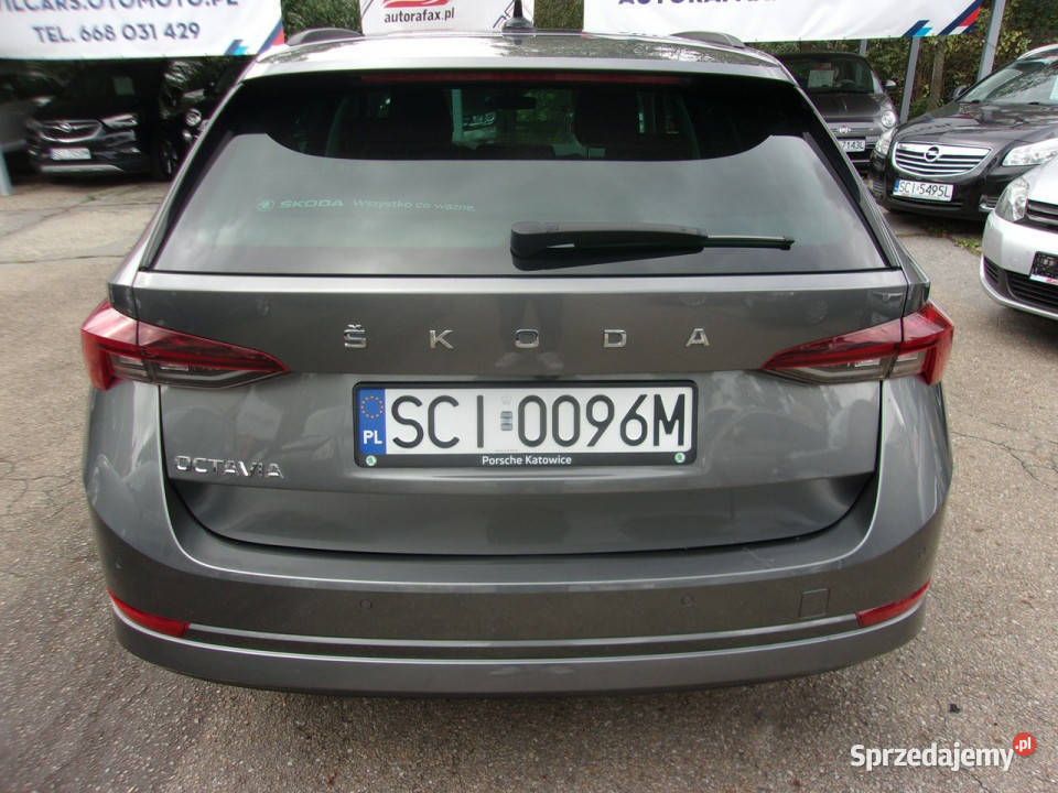 koda Octavia 15 TSI ACT Style IV 2020 podgrzewane fotele Cieszyn