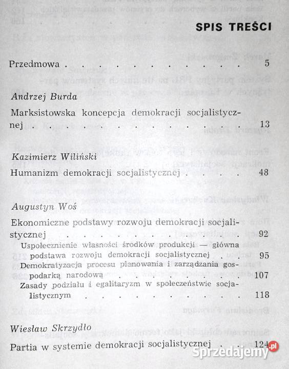 Istota i rozwój form demokracji socjalistycznej Pozostałe Chełm