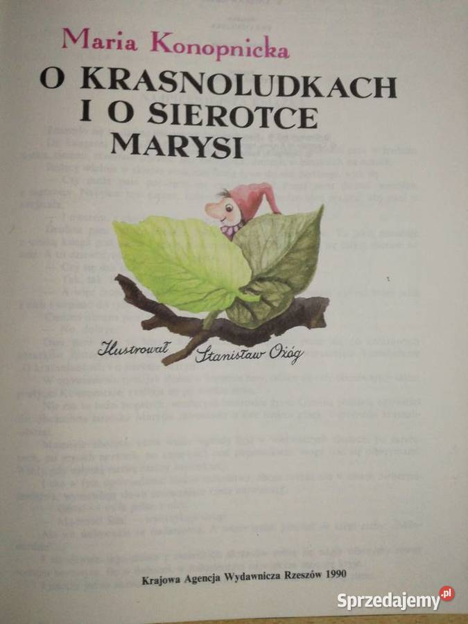 O Krasnoludkach i sierotce Marysi Lublin sprzedam