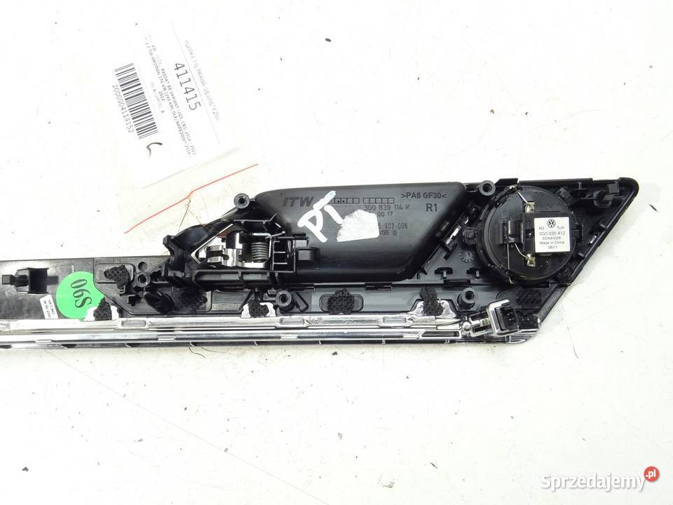 KLAMKA TYŁ PRAWA WEWNĘTRZNA VW PASSAT B8