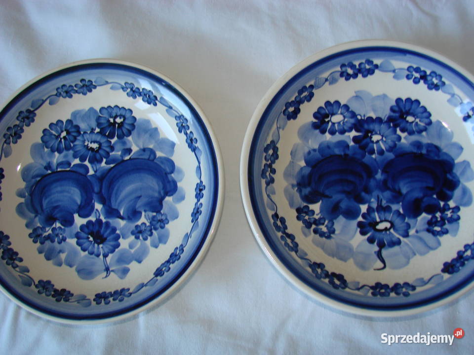 Włocłąwek fajansowy talerz 24 Pruszcz Gdański sprzedam