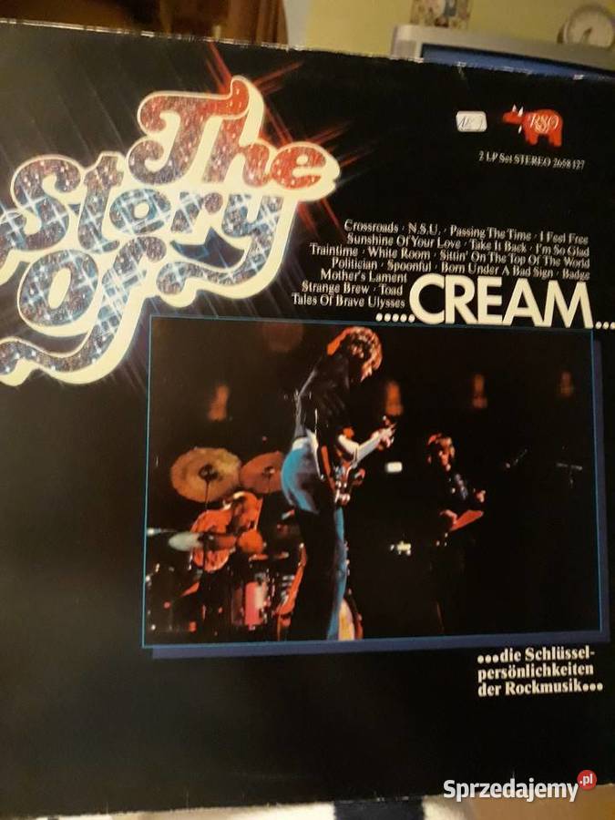CREAM The Story of Cream 1972 Kolekcjonerskie Płyty i kasety Rzeszów