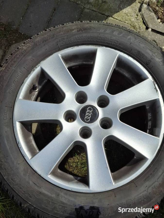 Felgi z oponami zimowymi 5x112 audi a4 b8 Samochodowe Legnica