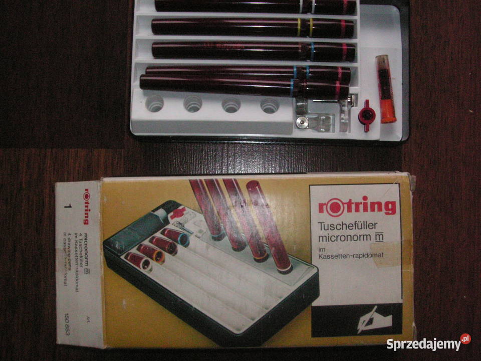 Rapidograf ROTRING kpl0250350507x2 5 Bielsko-Biała