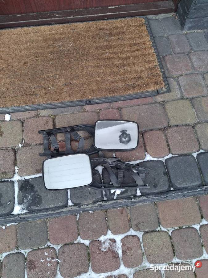 Lusterka do holowania przyczepy kampingowej