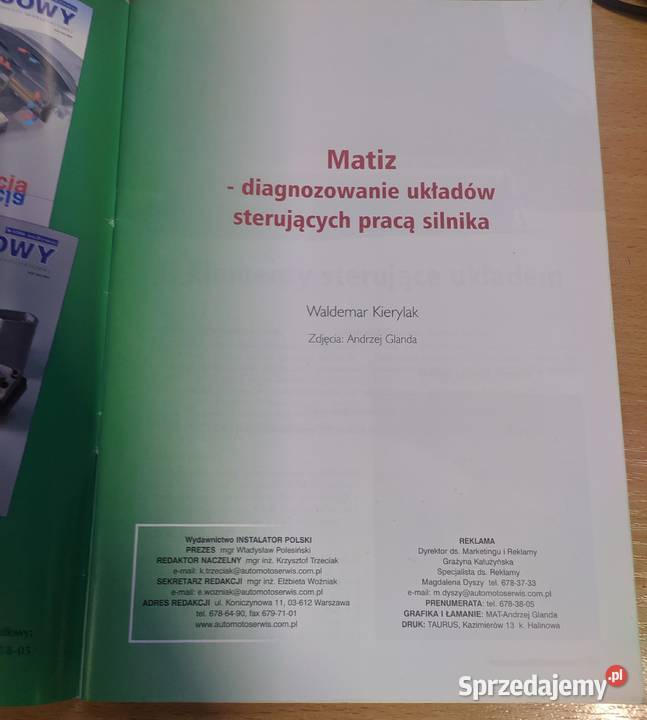 Poradnik Serwisowy Matiz świętokrzyskie Końskie