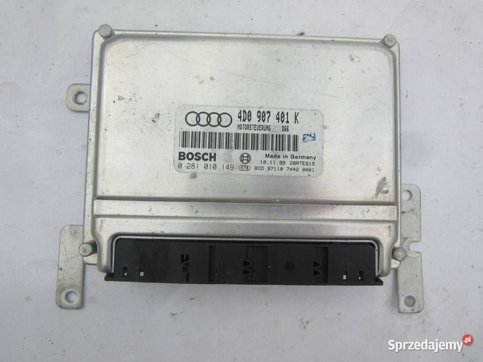AUDI A8 D2 KOMPUTER STEROWNIK SILNIKA 4D0907401K