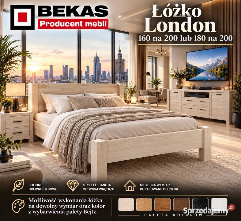 Śliczna KOMODA LONDYN 2D2s Prowansalska BLAT Dąb 170cm kujawsko-pomorskie Grudziądz