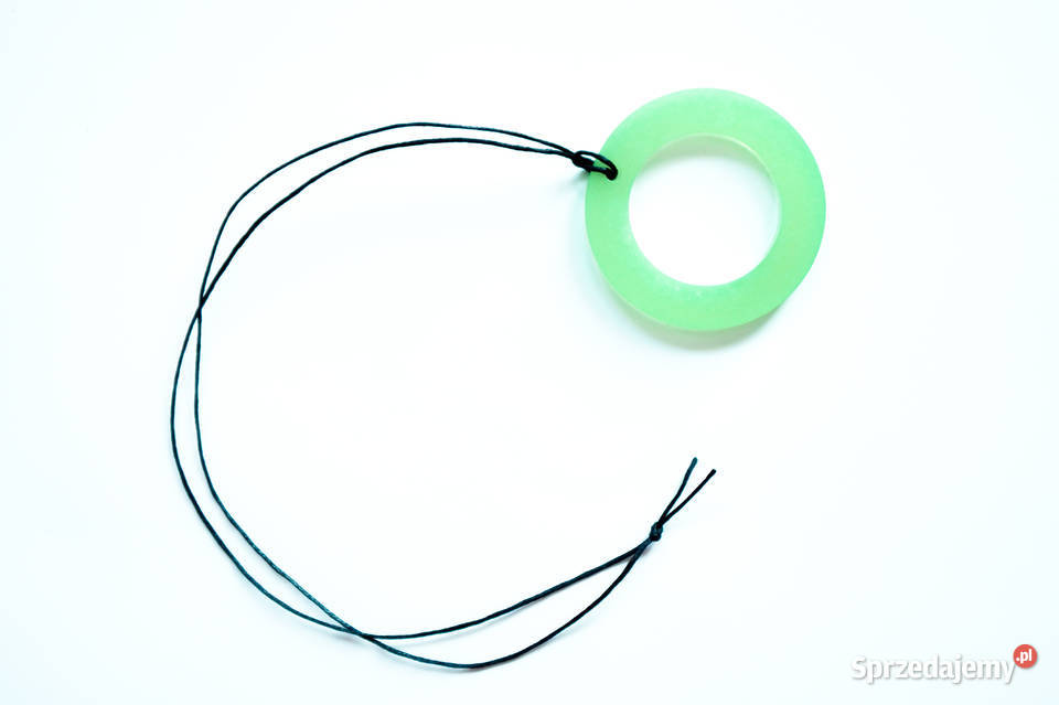 Duży zielony wisior 6 świecący w ciemności i w mazowieckie Warszawa