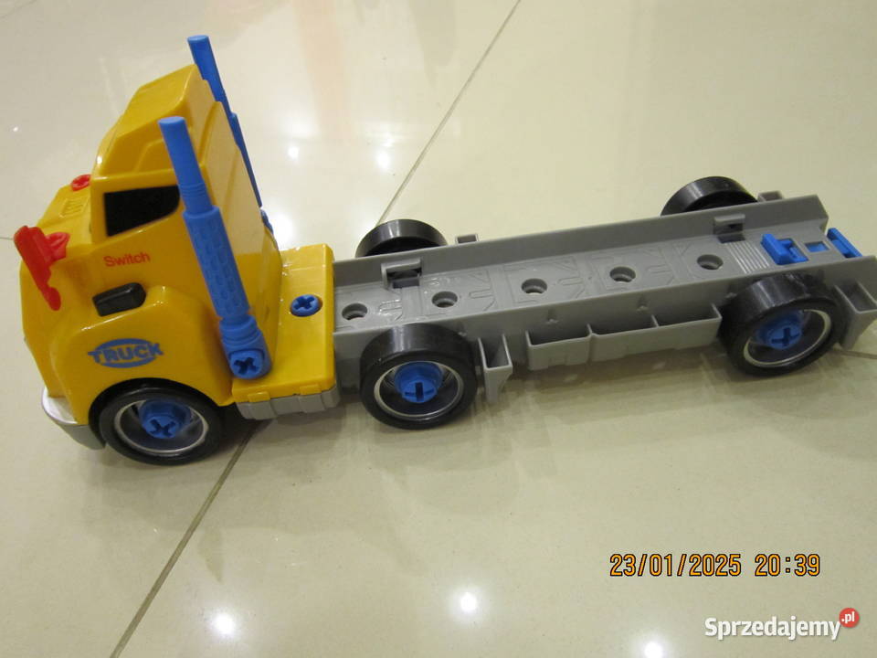 Samochód z naczepą do skręcani dzieci Warszawa