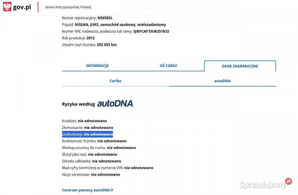 Nissan Juke Zarejestrowany Ubezpieczony I Elbląg