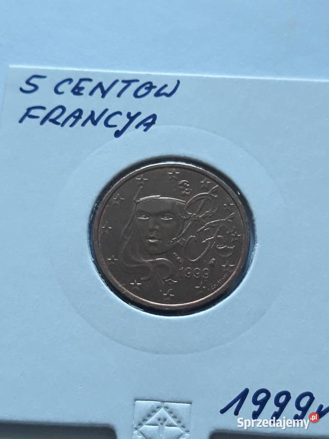 5 Eurocentów Francja 1999 r Konin