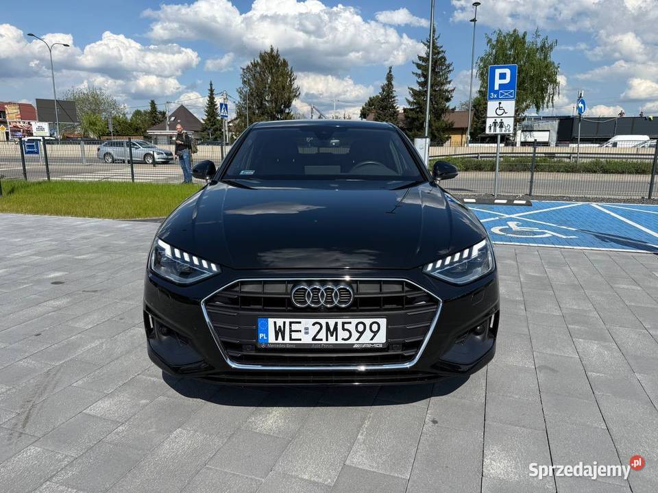 Audi A4 Limousine 2020r 20 tfsi z bogatym Warszawa