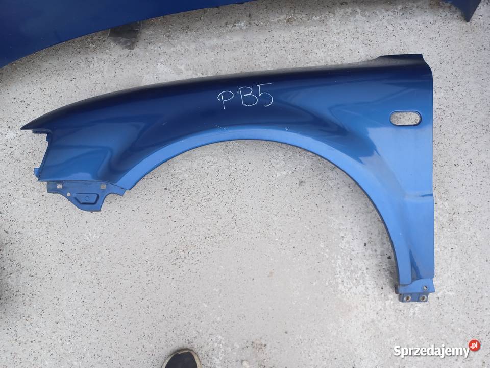 Błotnik Lewy Przód Volkswagen Passat B5 Pozostałe lubelskie