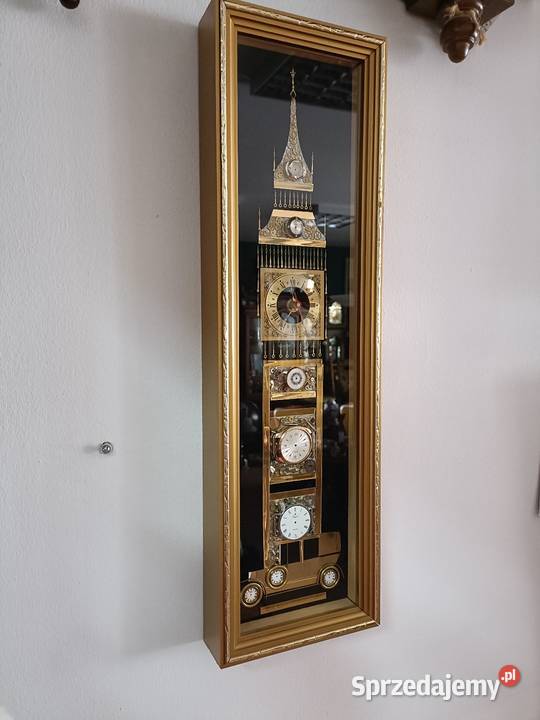 Zegar rękodzieło Big Ben z Burgess Gallery w St Góra sprzedam