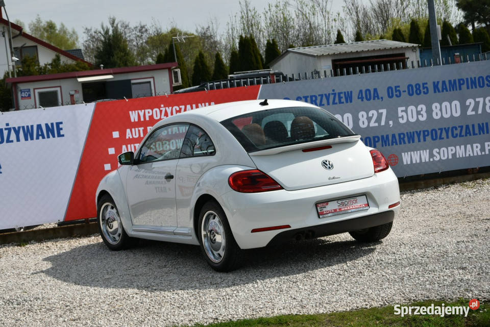 Volkswagen Beetle 18TSi 180 DSG 2015r Skóra NAVi Zarejestrowany w Polsce Kampinos