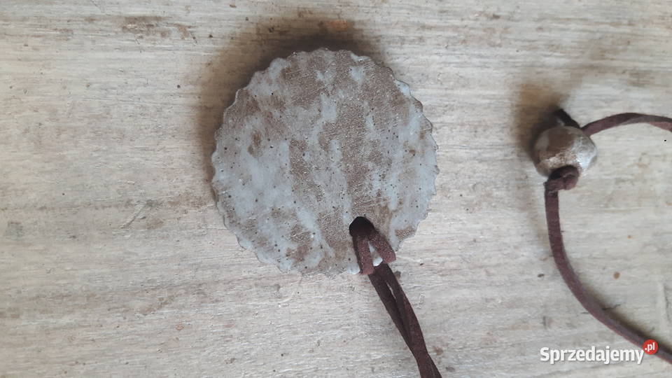 Naszyjnik ceramiczny ręcznie wykonany mazowieckie Otwock