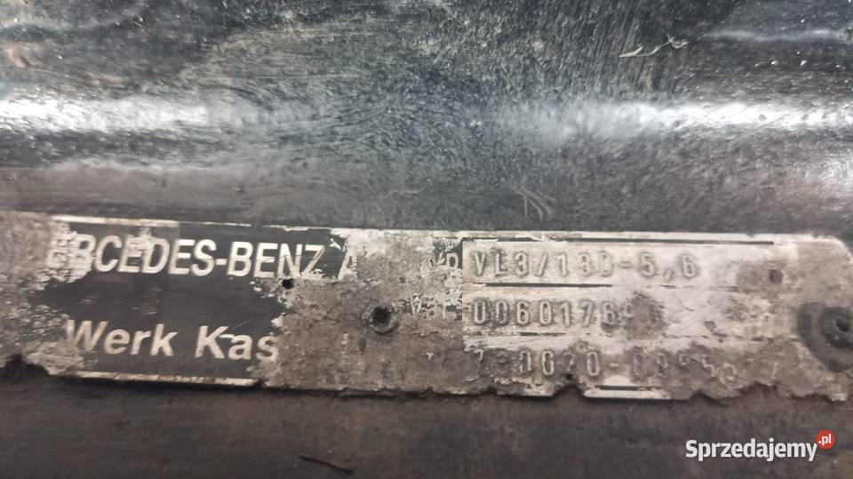 Oś skrętna Mercedes VL313D 56