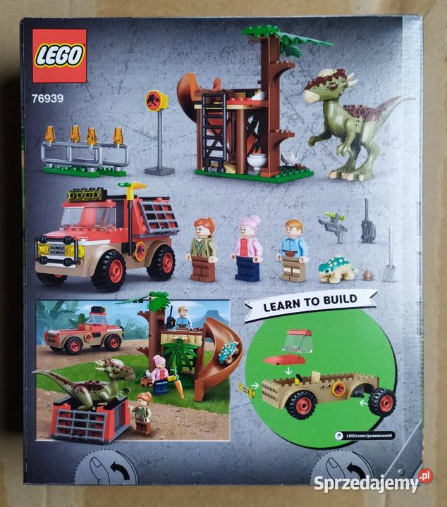 76939 Jurassic World Ucieczka stygimolocha EOL Łódź
