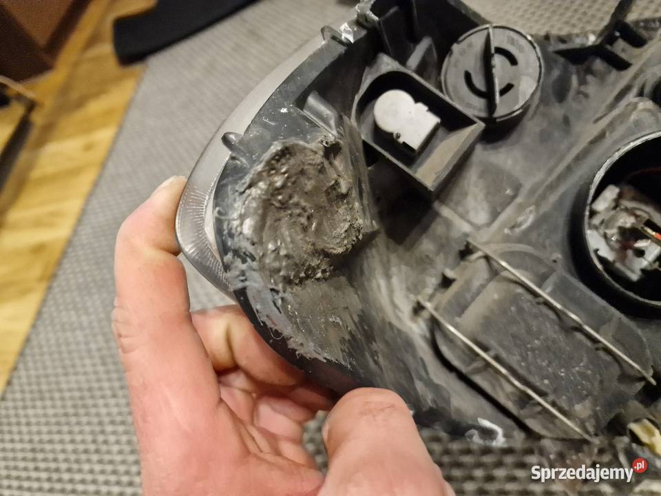 Lampy przednie renault clio 3 soczewka Lampy przednie Sosnowiec sprzedam