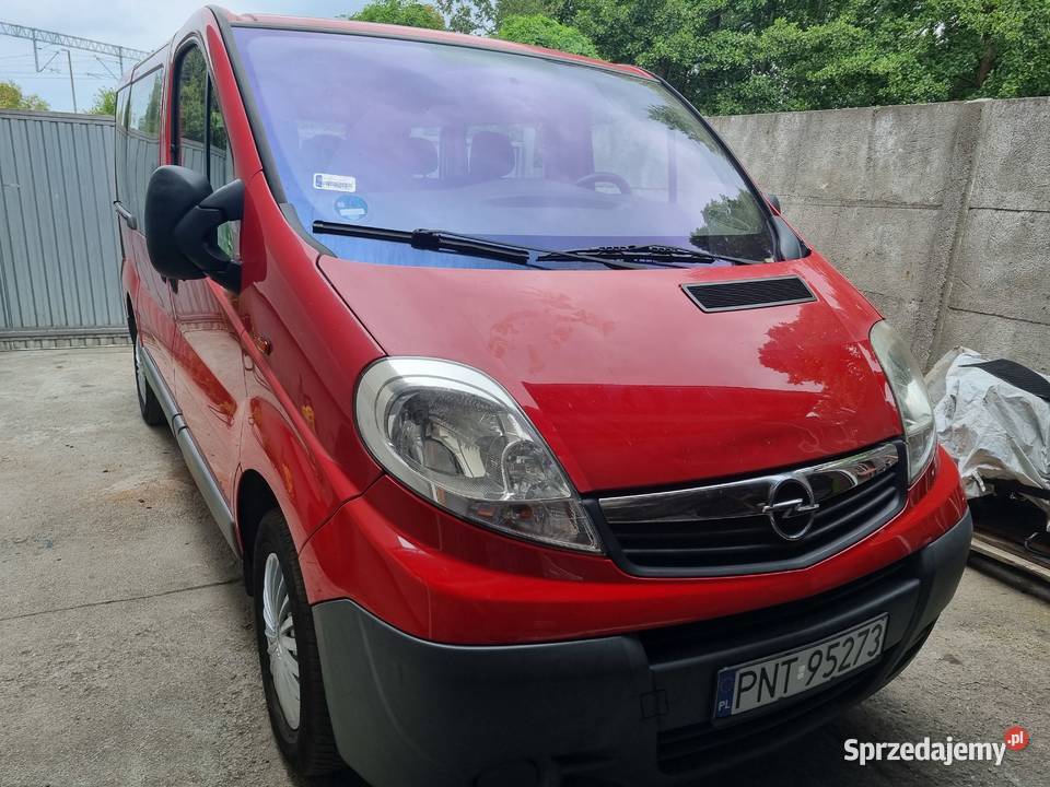 Opel Vivaro 9osobowy 2010 gniazdo AUX Zbąszyń