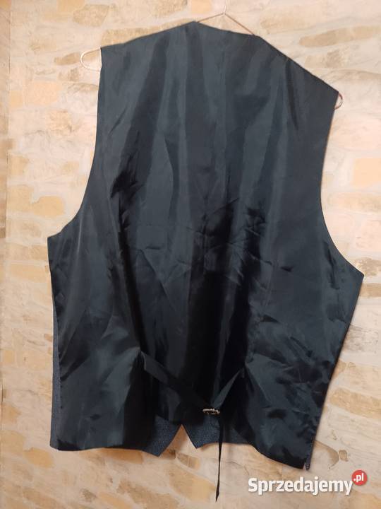 2XL3XL MOSSGranatowa kamizelka garniturowa z Kraków