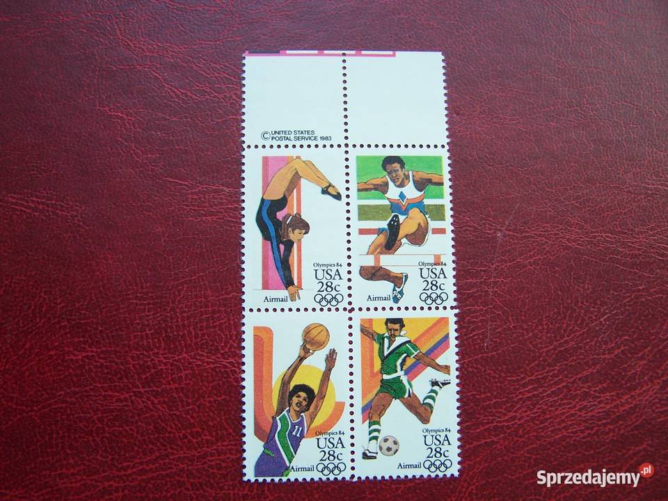 USA 1983 MNH Mi 163639 Sport Olimpiada Los Kolekcje śląskie