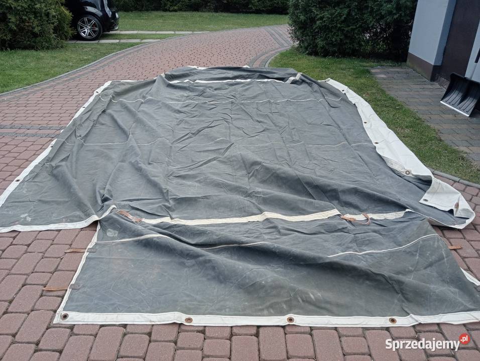 Daszek plandeka do przyczepy kempingowej Plandeki do przyczep śląskie Ogrodzieniec sprzedam