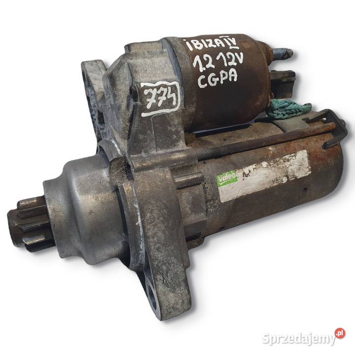 ROZRUSZNIK Seat Ibiza IV 12 12V oryginał VALEO osobowe Układ elektryczny silnika Chełm