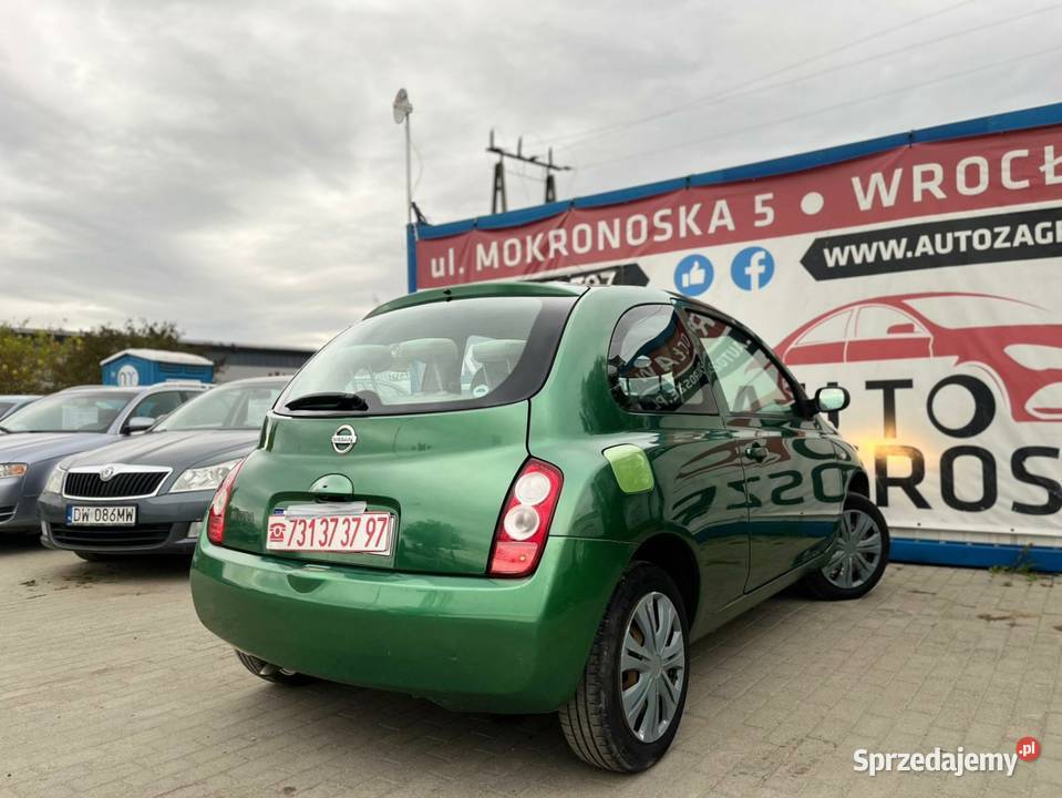 Nissan Micra 14 Benzyna Klima Miejski Wrocław sprzedam