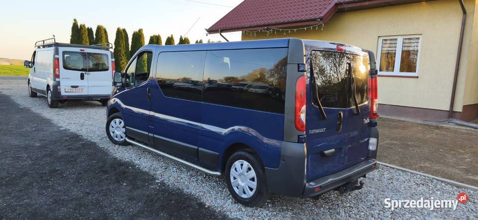 Renault Trafic Lift Long 20D klima 9osobowy lubelskie Poniatowa