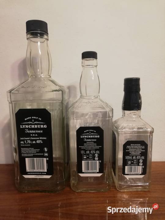 Butelki Whisky Jack Daniels zestaw 3 Warszawa sprzedam