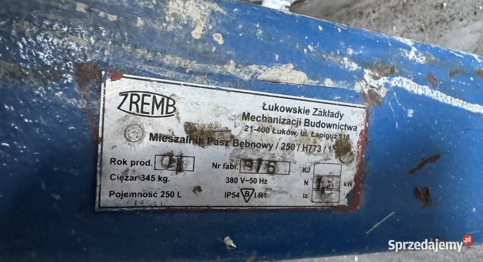 Betoniarka mazowieckie Siedlce