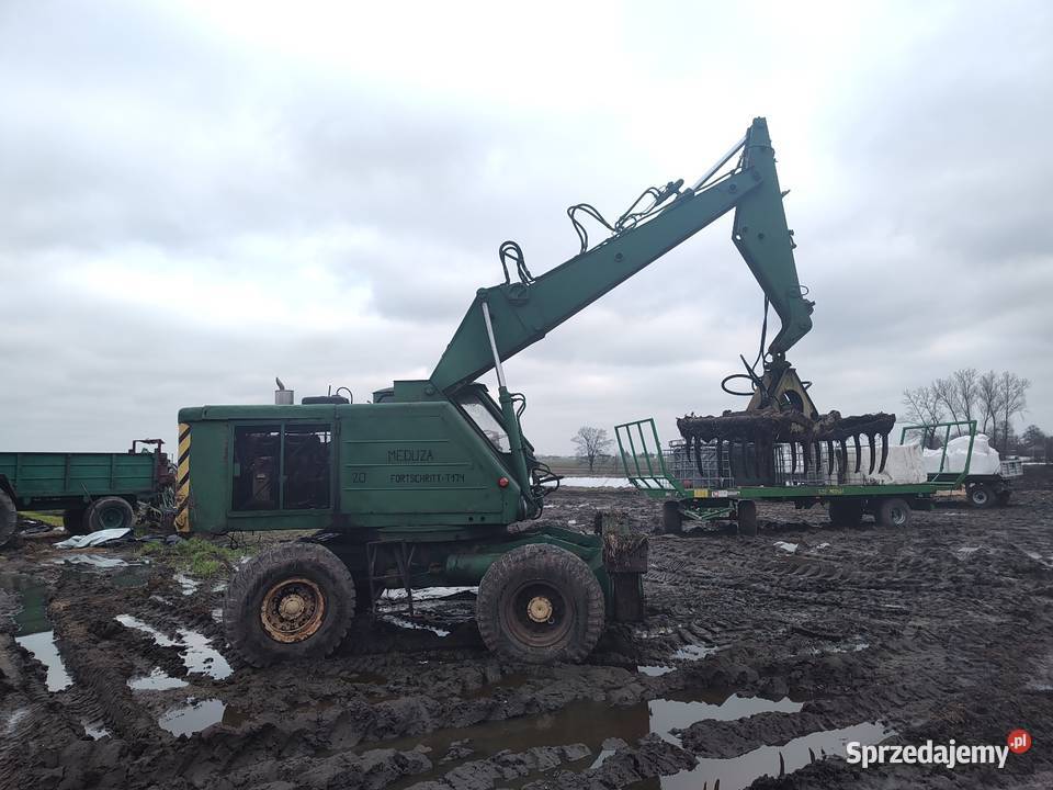 4cyl deutz Fortschritt t1742 koparka ładowarka Koła Łęczyca