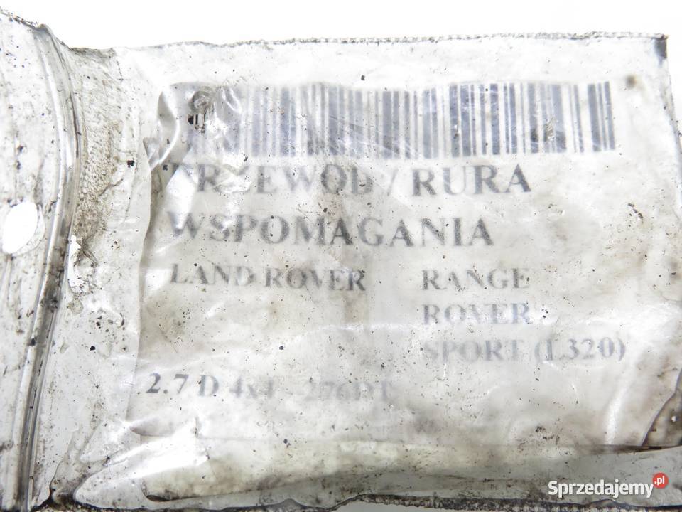 PRZEWÓD WSPOMAGANIA LAND ROVER RANGE ROVER SPORT