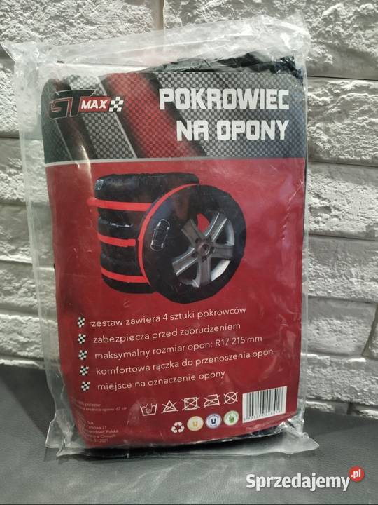 Nowe pokrowce na opony GTMAX osobowe sprzedam