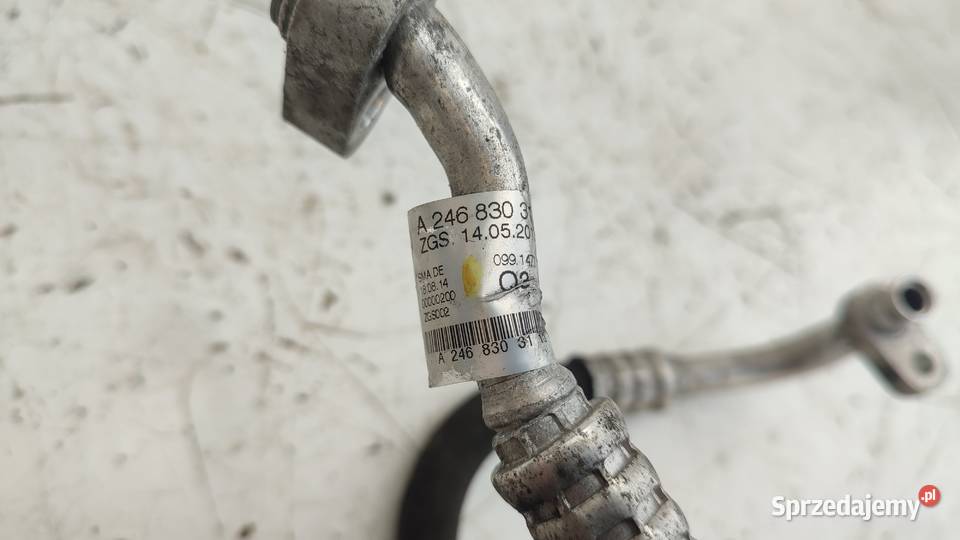 15WĄŻ RURKA PRZEWÓD KLIMATYZACJI MERCEDES W176 świętokrzyskie Włoszczowa