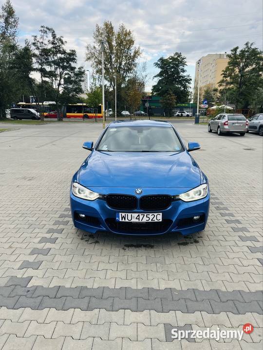 2012 BMW 320d F30 edfficient dynamics aluminiowe felgi Warszawa