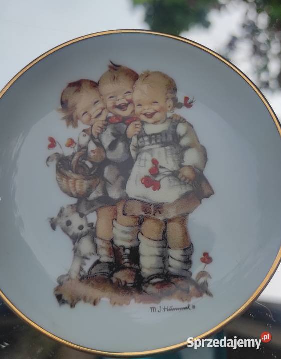 Talerz kolekcjonerski MJ Hummel Miniature Follow Pabianice sprzedam