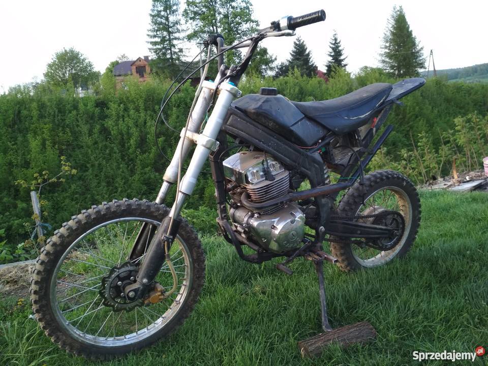 Sprzedam cross 350cc 2 cylindry 40 Zamiana nieuszkodzony Strzyżów