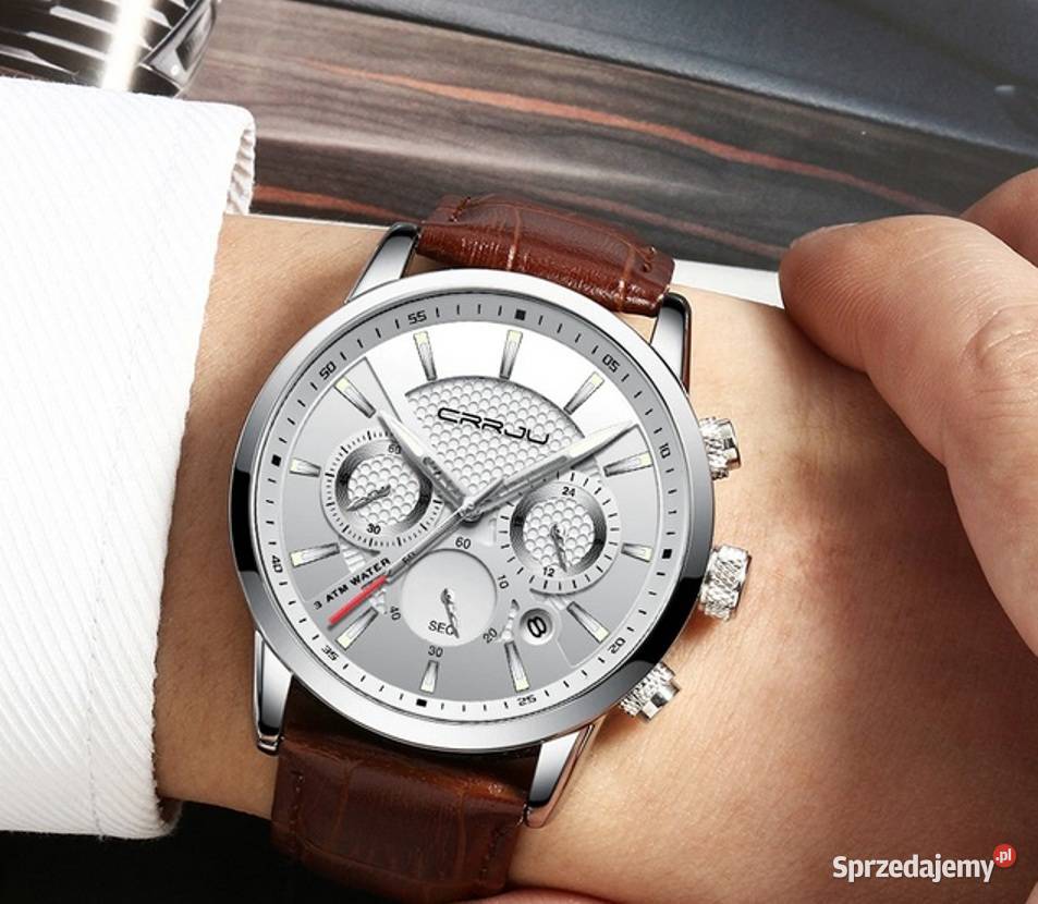 Nowy Japoński Wodoodporny Zegarek Męski Zegarki Sosnowiec