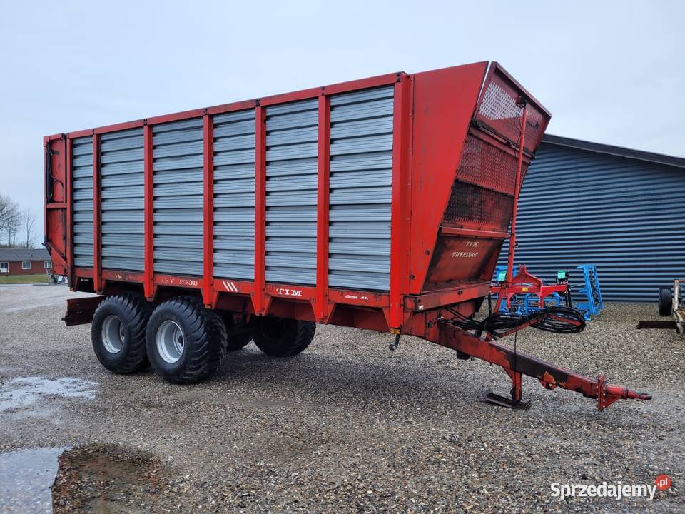 Przyczepa technologiczna do kukurydzy TIM 40m3 Kolnica