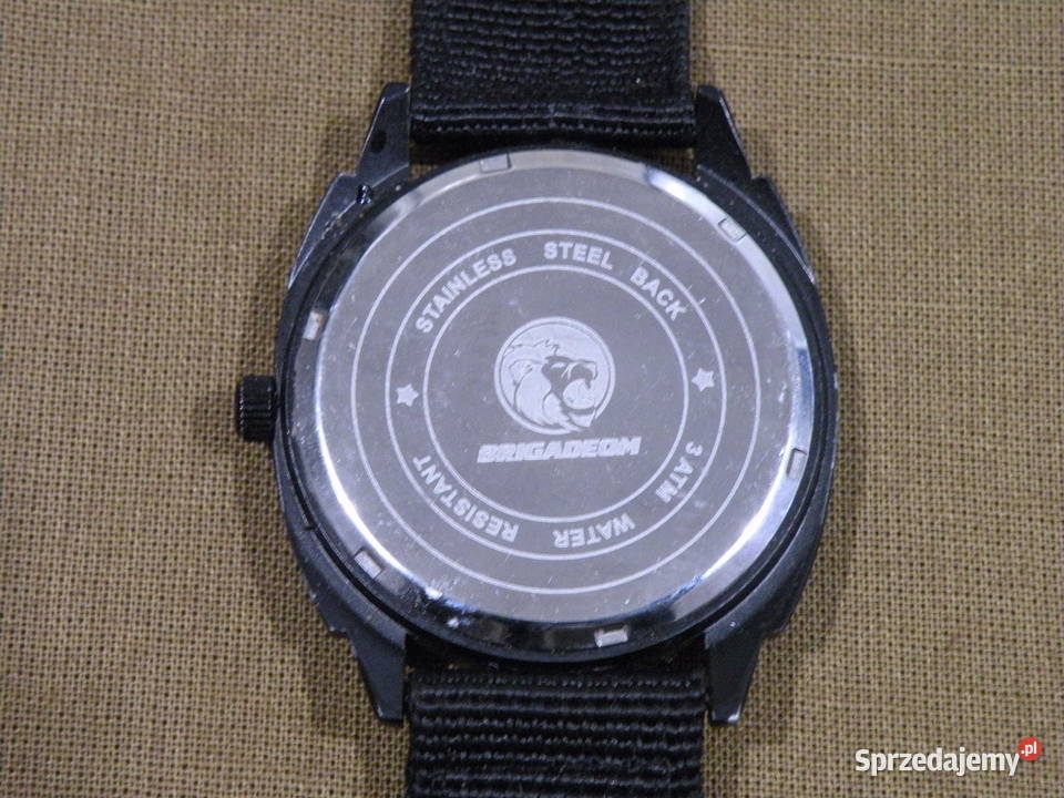 Analogowy zegarek polowy BrigadeQM wodoodporny Wrocław