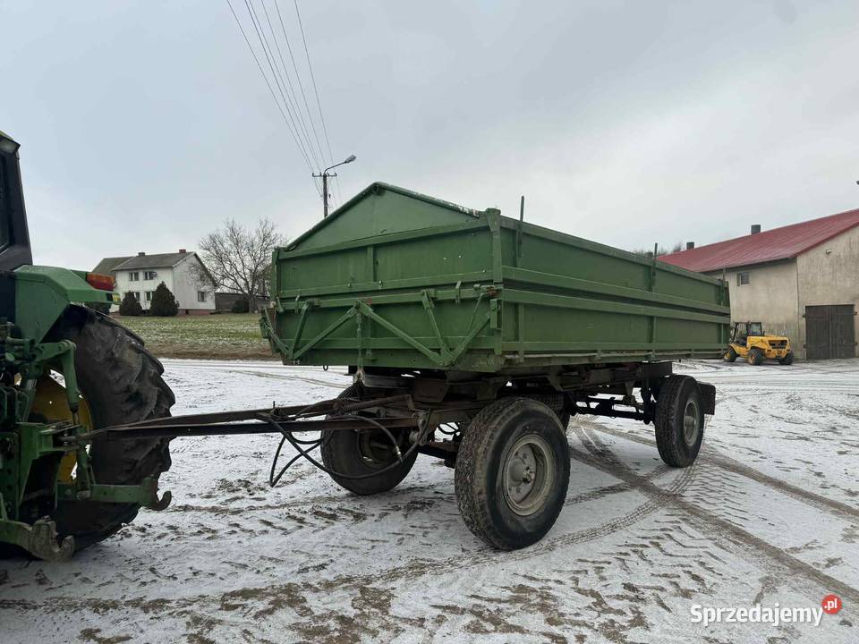 przyczepa wywrotka dwustronna hl 8011 sprzedam