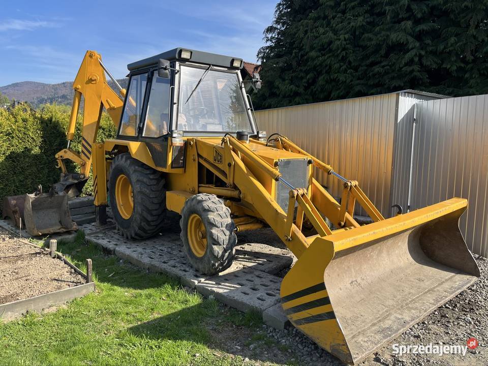 Koparkoładowarka JCB 3d Rok produkcji 1987 Brenna