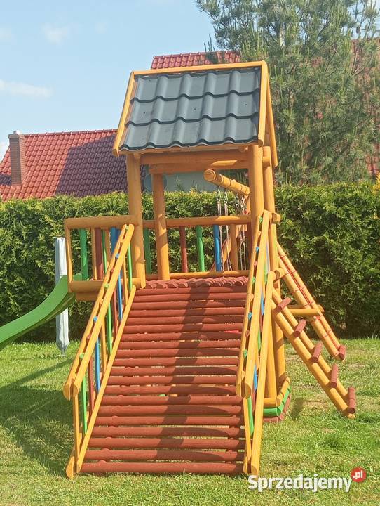 Drewniany Plac Zabaw z Bali fi 12 śląskie Krzepice