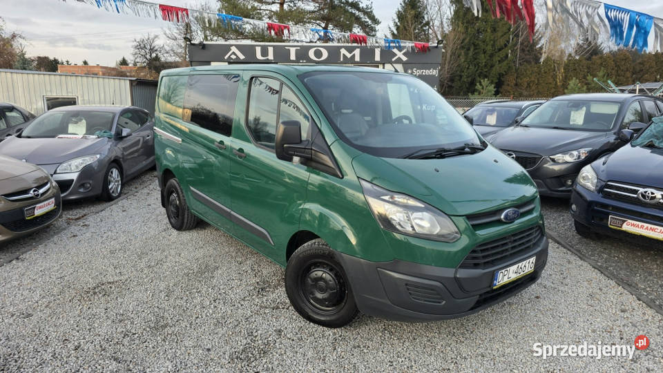 Ford Transit Custom Brygadówka 6 os HAK Skóry Świdnica