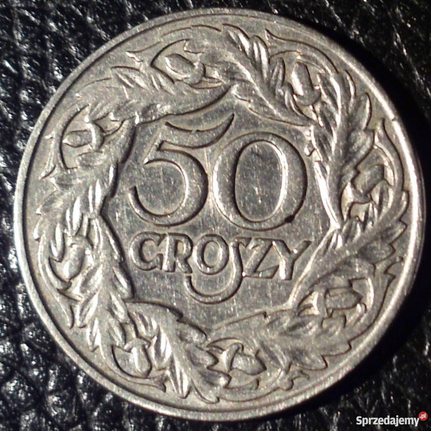 50 groszy 1923 ładne Kraków